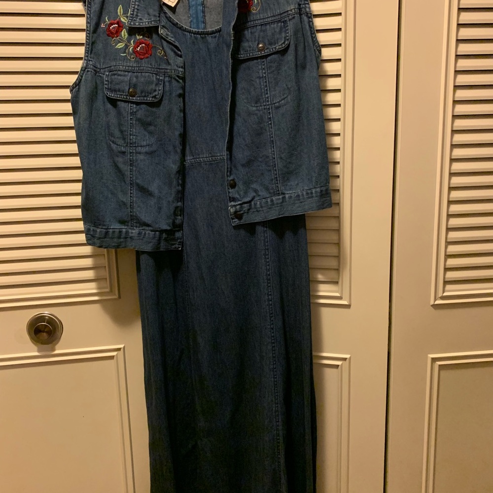 Denim dress